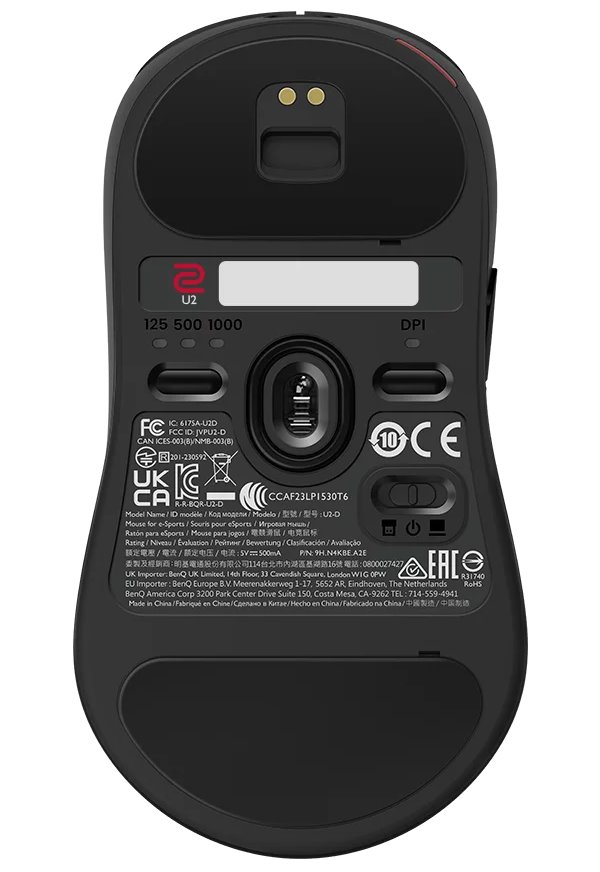 Maus ZOWIE by BenQ U2, 3200 dpi, i zi