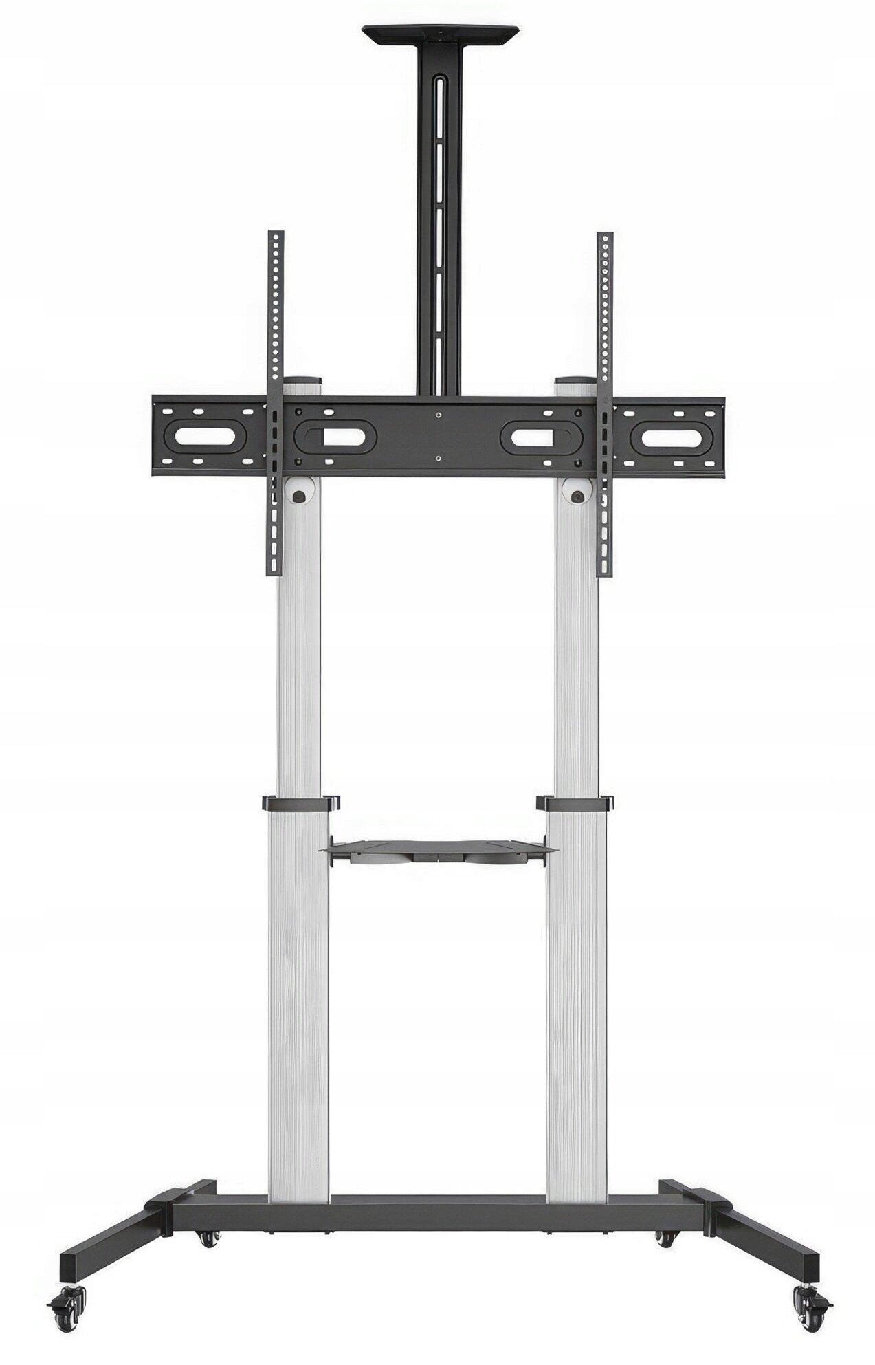 Stendë lëvizëse për TV ART S-15-AL, 60-100", VESA 1000x600, 100 kg, e zezë