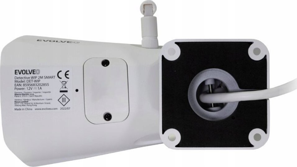 Kamera IP Evolveo Detective WIP 2M SMART, Wi-Fi, FULL HD, IP66, e bardhë
