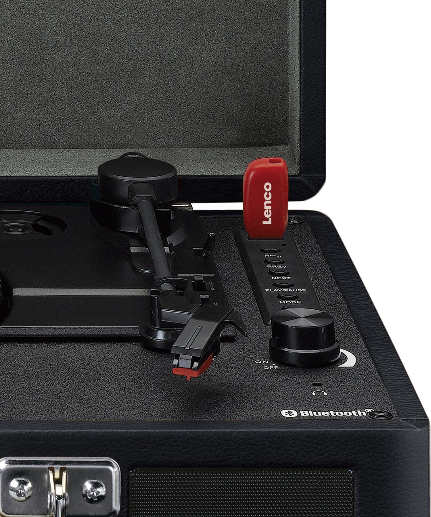 Gramafon Lenco TT-115BK, Bluetooth, USB, i zi