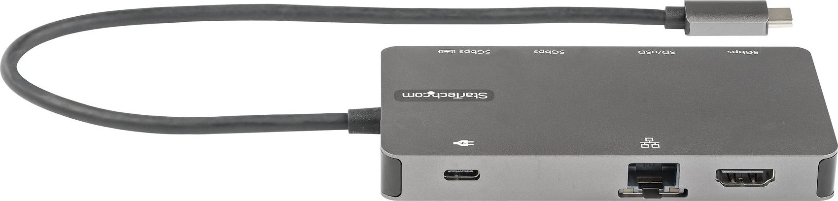 Adapter multiport USB C StarTech, HDMI 4K, VGA, 100W Power Delivery, gri