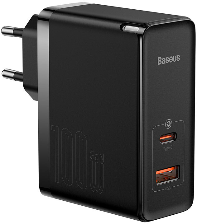 Karikues Baseus GaN5 Pro, USB-C, USB-A, 100W, i zi