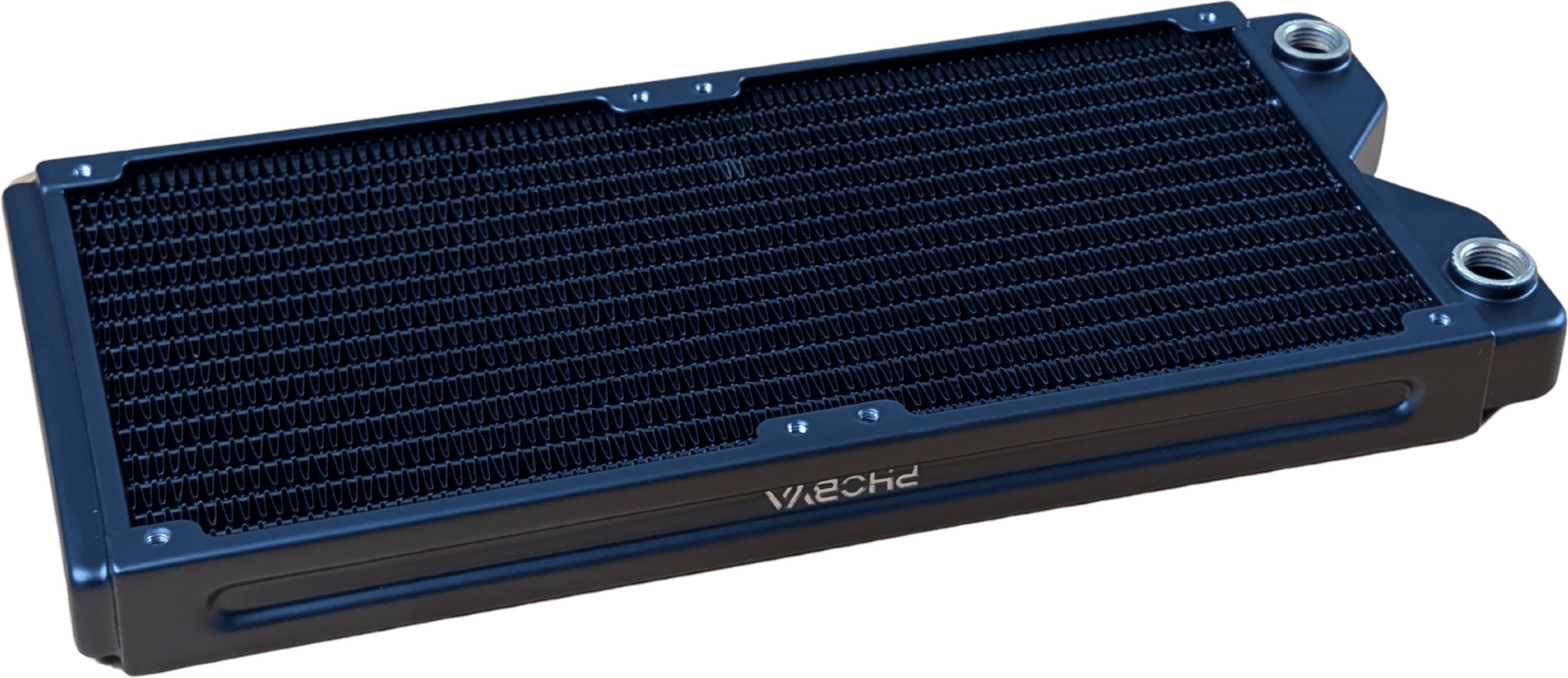 Radiator për ftohje me ujë Phobya R27 S280, 280 mm, 18 FPI, i zi