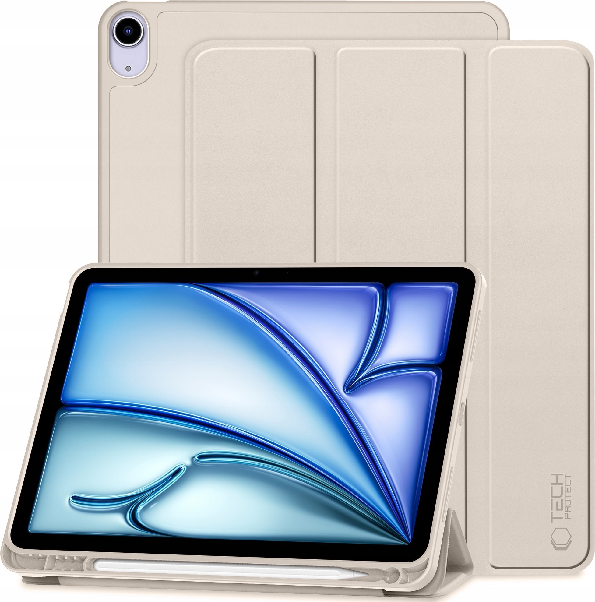 Mbulesë për tablet Tech-Protect SC Pen, për iPad Air 10.9" 4 dhe 5, për iPad Pro 11", silikon, e zezë
