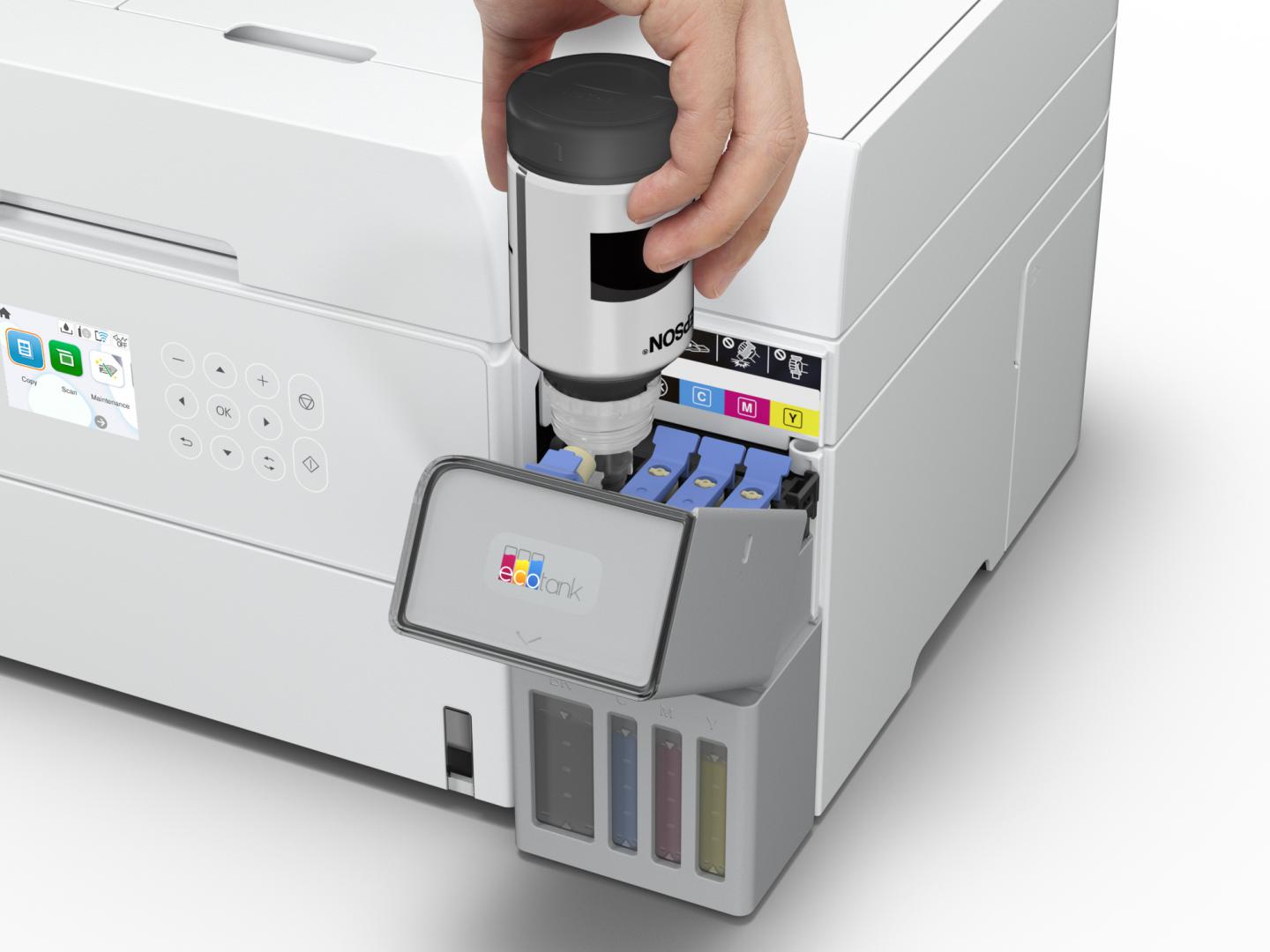 Printer multifunksional Epson EcoTank L6376, Inkjet, A4, Wi Fi, i zi