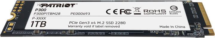 Disk SSD Patriot P300, M.2, 1TB