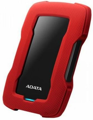 Hard disk i jashtëm ADATA HD330, 2TB, USB 3.1, i zi e kuq