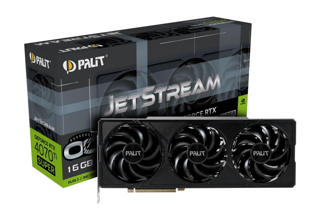 Kartelë grafike Palit GeForce RTX 4070 Ti SUPER JetStream OC 16GB GDDR6X