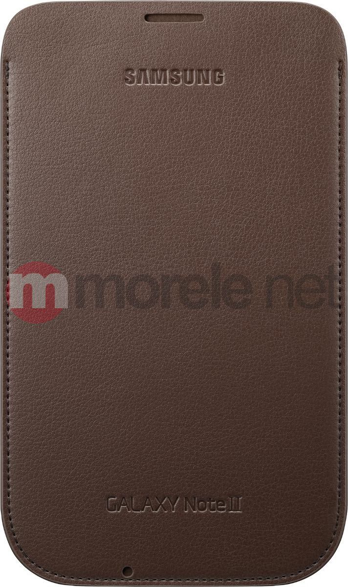 Kllëf telefoni Samsung EFC-1J9L, për Galaxy Note 2, kafe