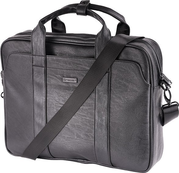 Торба за лаптоп Tracer LT1, 16\", еко кожа, црна