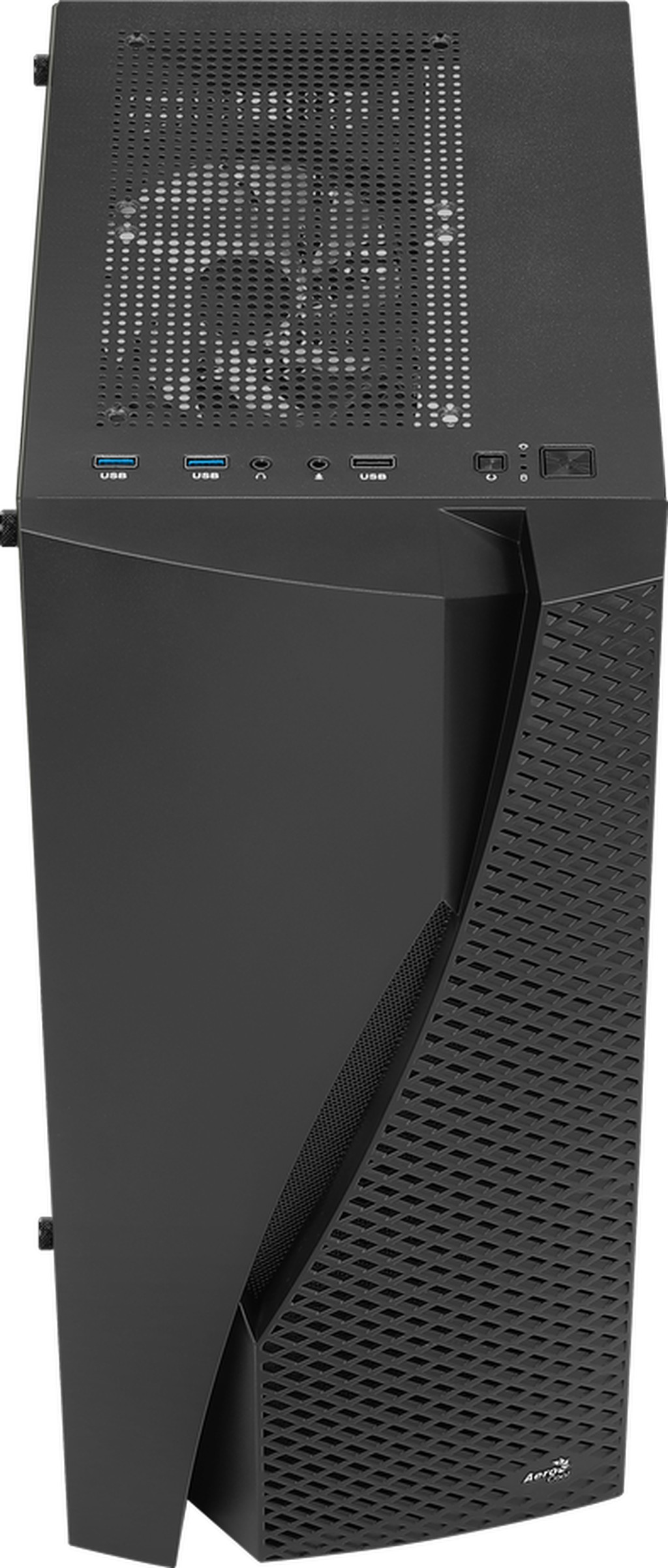 [OUTLET] Kasë Aerocool Wave v3 Midi-Tower, e zezë
