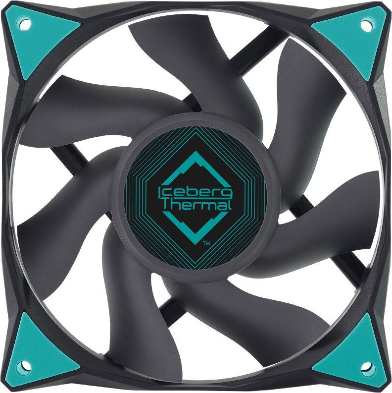 Ftohës Iceberg IceGALE, 120 mm, i zi