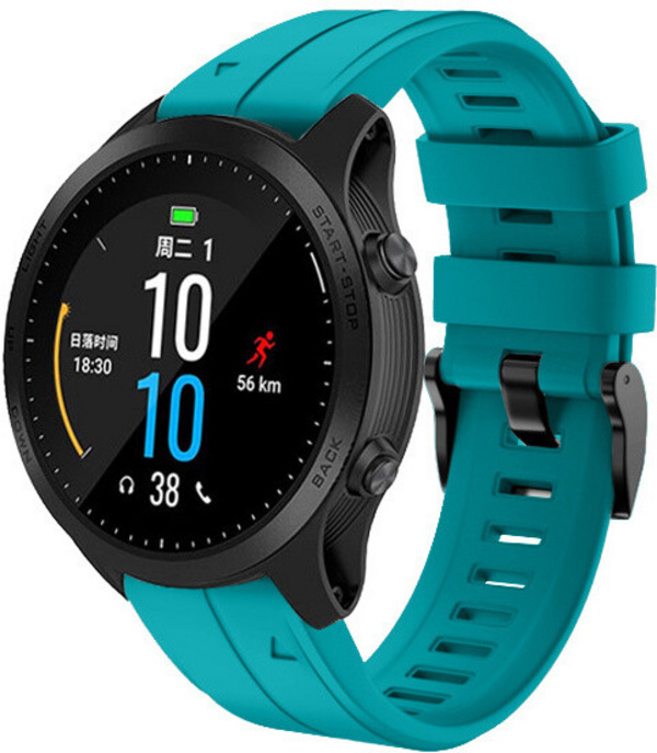 [OUTLET] Rrip sportiv silikoni RhinoTech për Garmin QuickFit 26mm, gjelbër e çelët