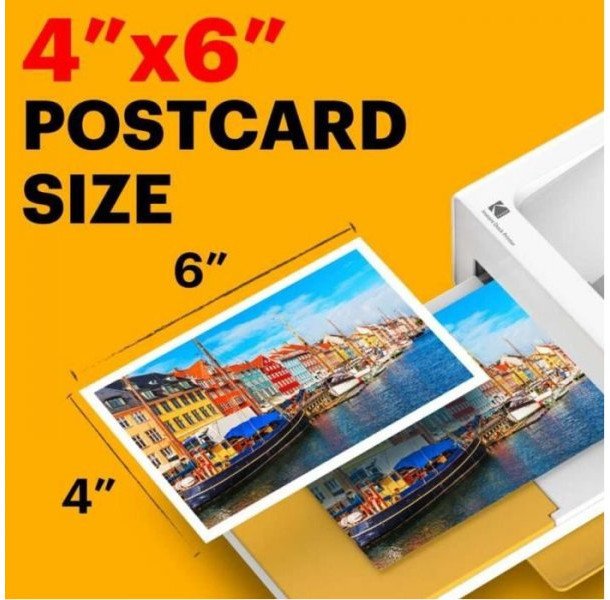 Fotoprinter Kodak Dock Plus 4Pass, kompakt, wireless
