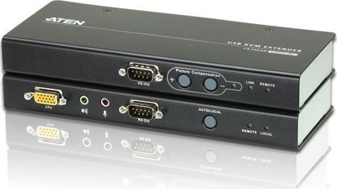 Ekstender KVM ATEN CE750A, USB VGA, audio dhe RS 232, 200 m