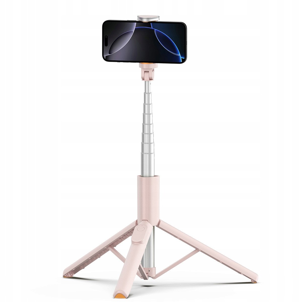 Selfie stick tripod Tech-Protect L09S Wireless, Bluetooth, 146 cm, rozë