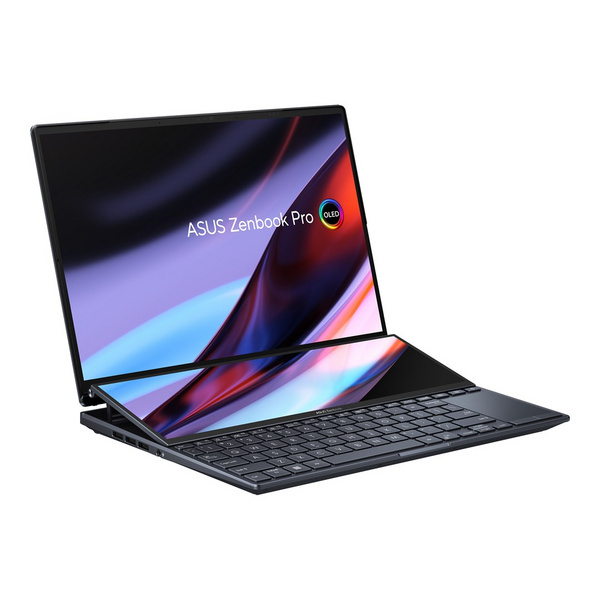Laptop ASUS ZenBook Pro 14 Duo OLED, 14.5", 32 GB RAM, 1 TB SSD, Core i9, NVIDIA Geforce RTX 3050 Ti, i zi 