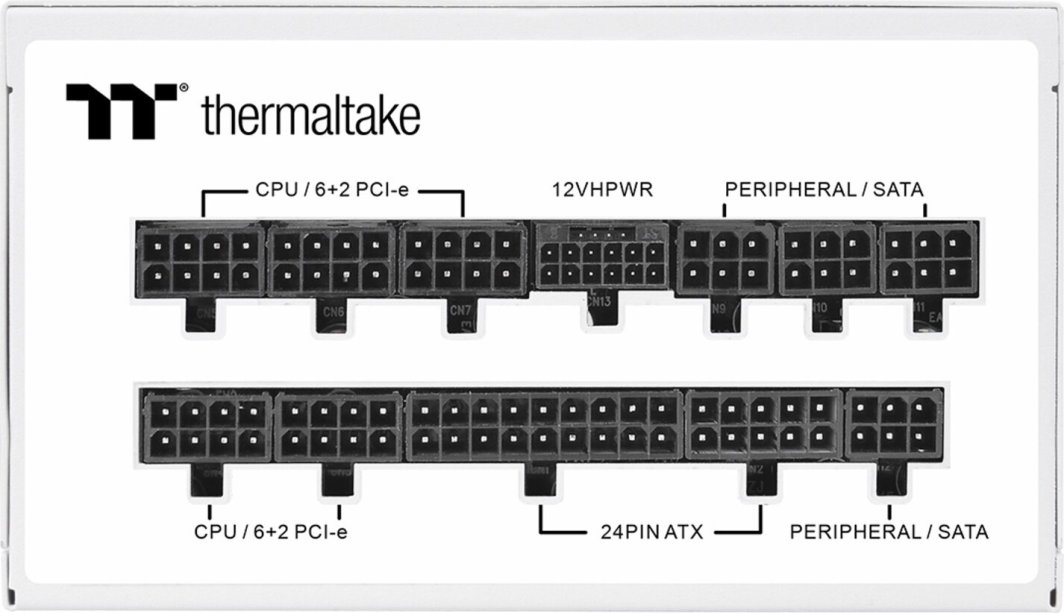 Burim energjie Thermaltake Toughpower GF A3 Snow PS-TPD-1050FNFAGE-N ATX 3.0, 1050W