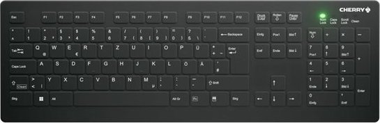 Tastierë CHERRY AK-C8112, RF wireless, full size, e bardhë