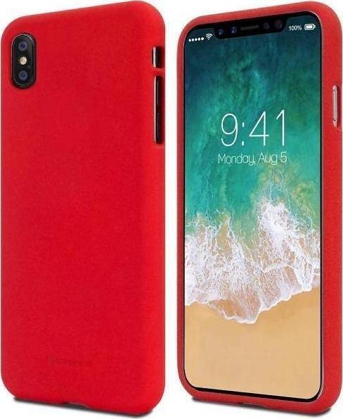 Mbulesë telefoni Mercury Goospery Soft Feeling Samsung Galaxy A22 5G, TPU, e kuqe