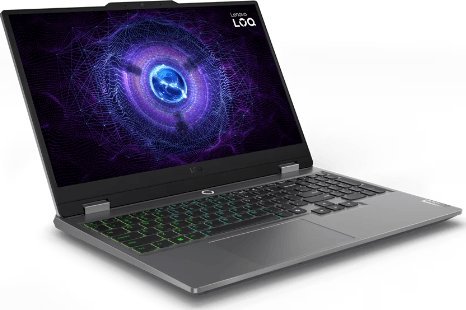 Laptop Lenovo LOQ 15IAX9I, 15.6", Intel Core i5-12450HX, 8GB RAM, 512GB SSD, Intel Arc A530M
