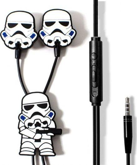 Dëgjuese Head 001 Star Wars, të bardha