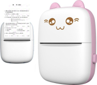 Printer termik portativ Cat HURC9, Bluetooth, 200 dpi, rozë