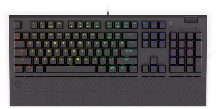 Tastierë Endorfy Omnis Red, Kailh Red, US, e zezë