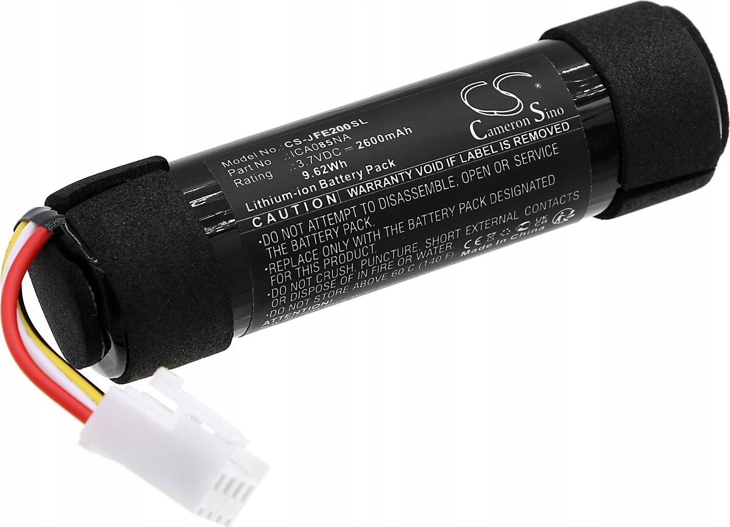 Bateri për altoparlant JBL Flip Essential 2 Cameron Sino, 2600mAh, 3.7V Li ion