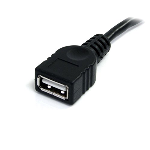Kabllo zgjatues USB StarTech.com USBEXTA6BK, USB 2.0 A mashkull në A femër, 1.8m, i zi