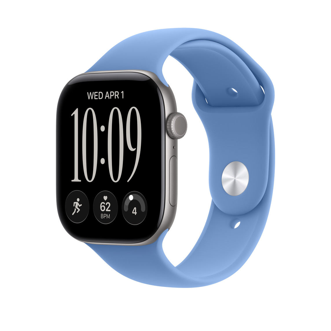 Apple Watch 46mm Wildflower Blue Sport Band, M/L