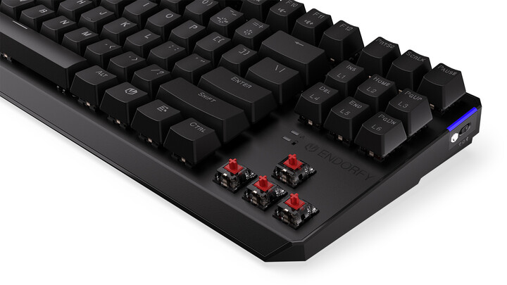 Tastierë Endorfy Thock TKL Wireless, Kailh Box Red, US