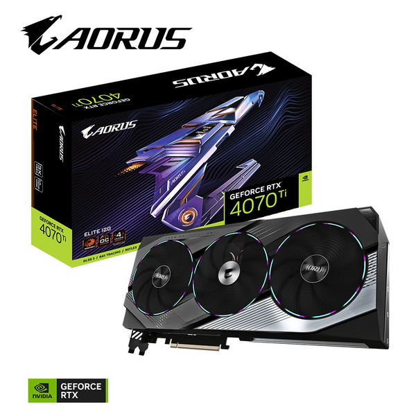 Kartelë grafike Gigabyte Aorus GeForce RTX 4070 Ti Elite 12GB GDDR6X