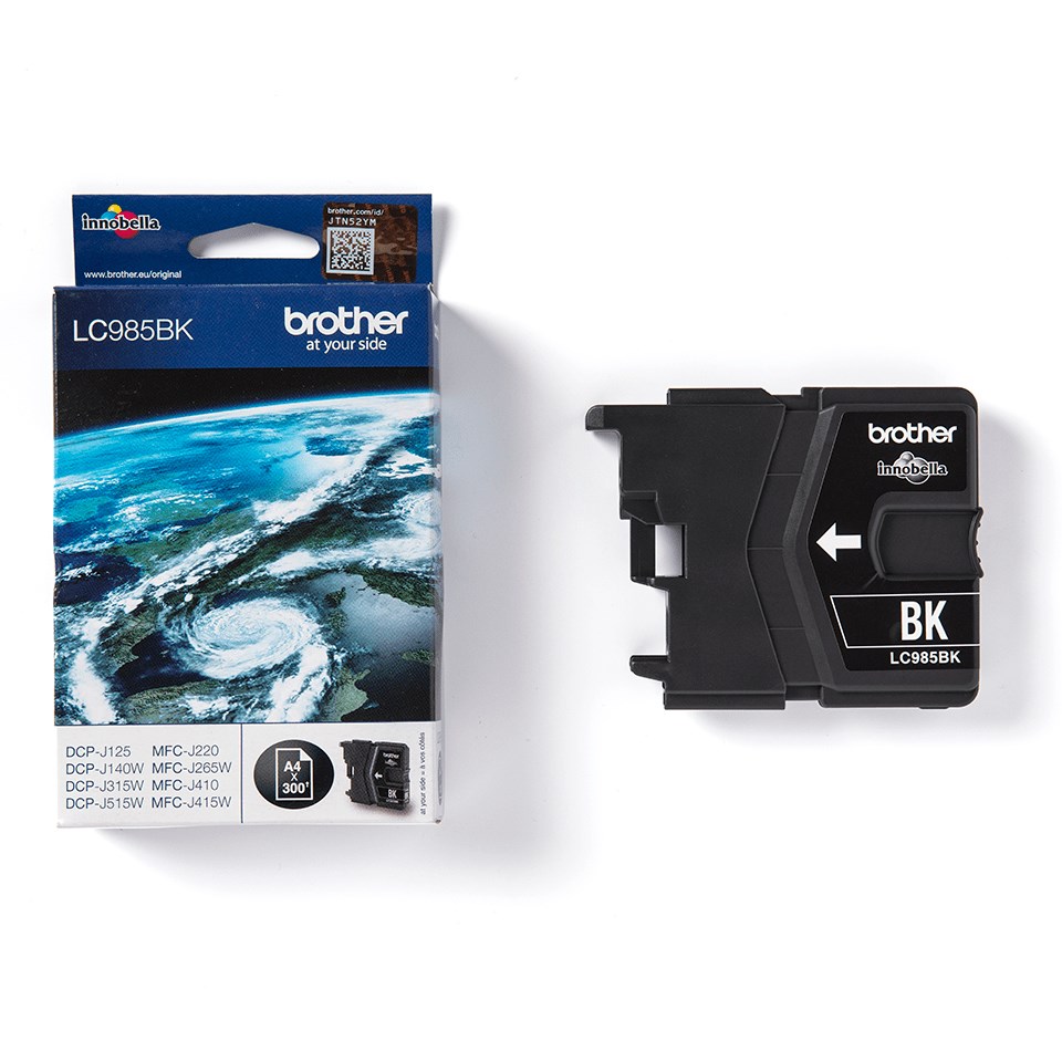 Ngjyrë për printer Brother LC-985BK, 9 ml, e zezë
