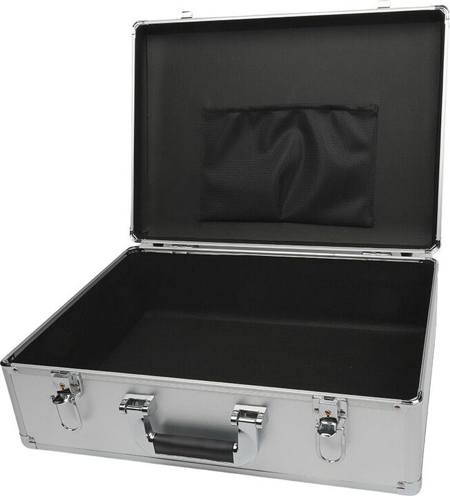 Çantë transporti DNA CASE 46x33, për mikser dhe pajisje DJ, me 2 çelësa, e zezë