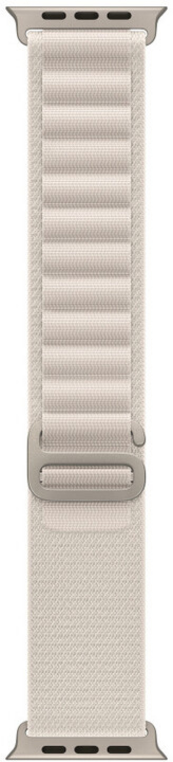 Apple Watch 49mm Band, Starlight Alpine Loop - Medium
