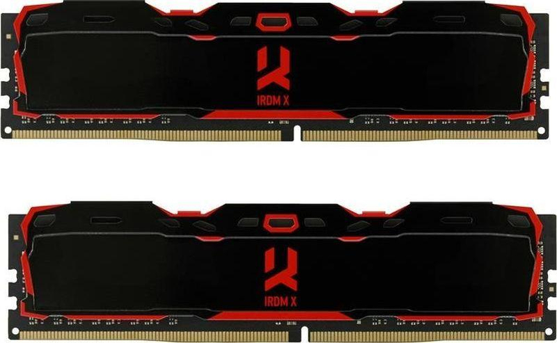 Memorie GoodRam IRDM X, DDR4, 32 GB, 3200 MHz, CL16, IR-X3200D464L16A/32GDC
