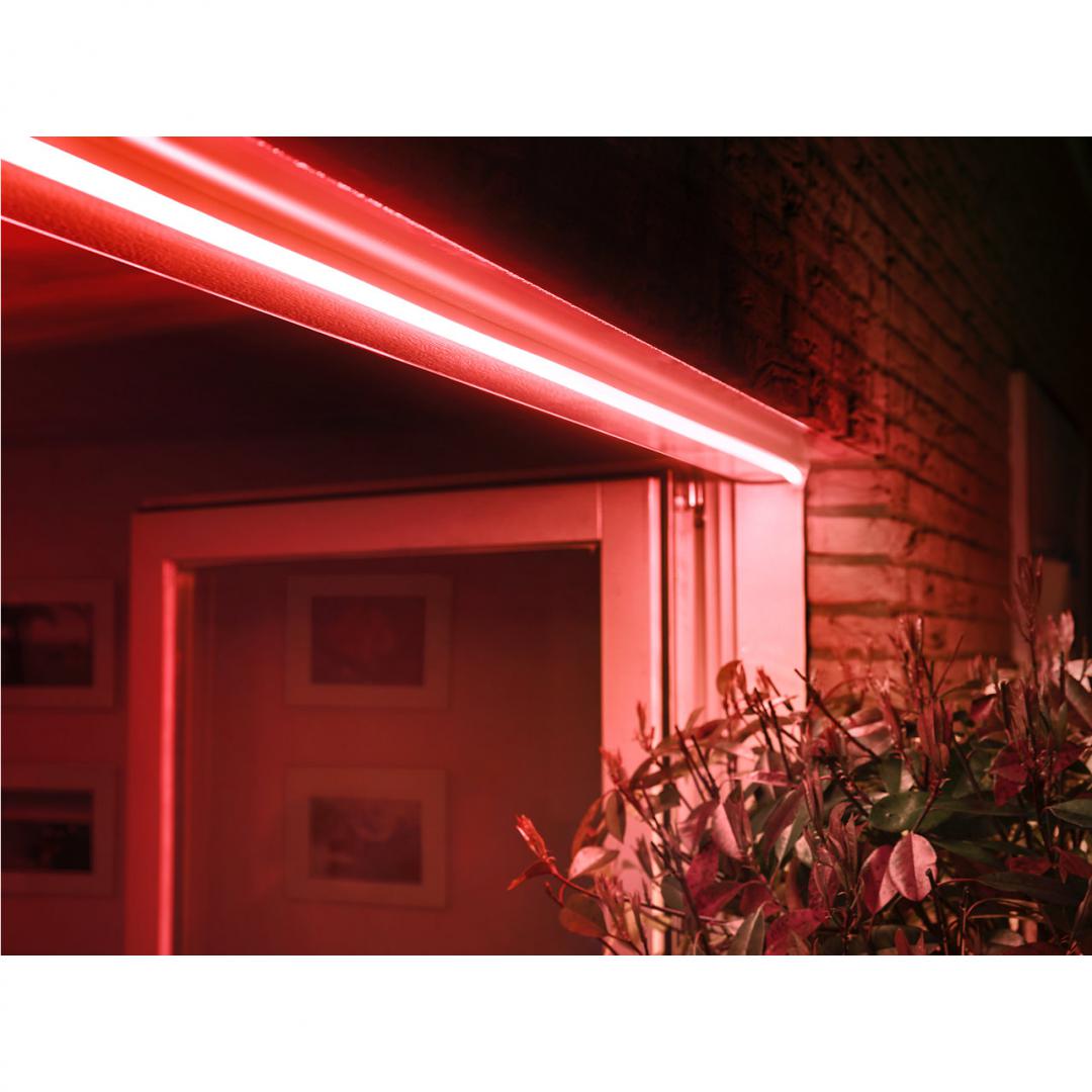 Shirit LED i jashtëm Philips Hue Outdoor 5m v2, Bluetooth, shumëngjyrësh
