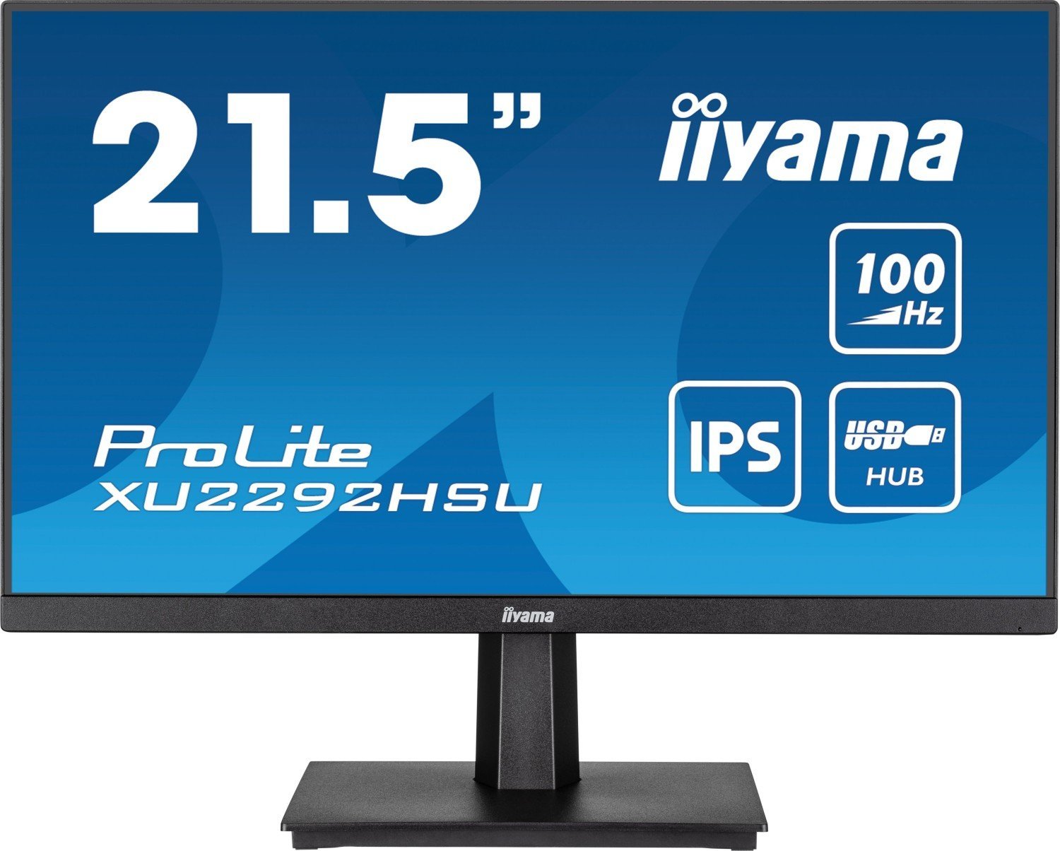 Монитор iiyama ProLite XU2292HSU-B6, 22", 100Hz, Full HD, црн