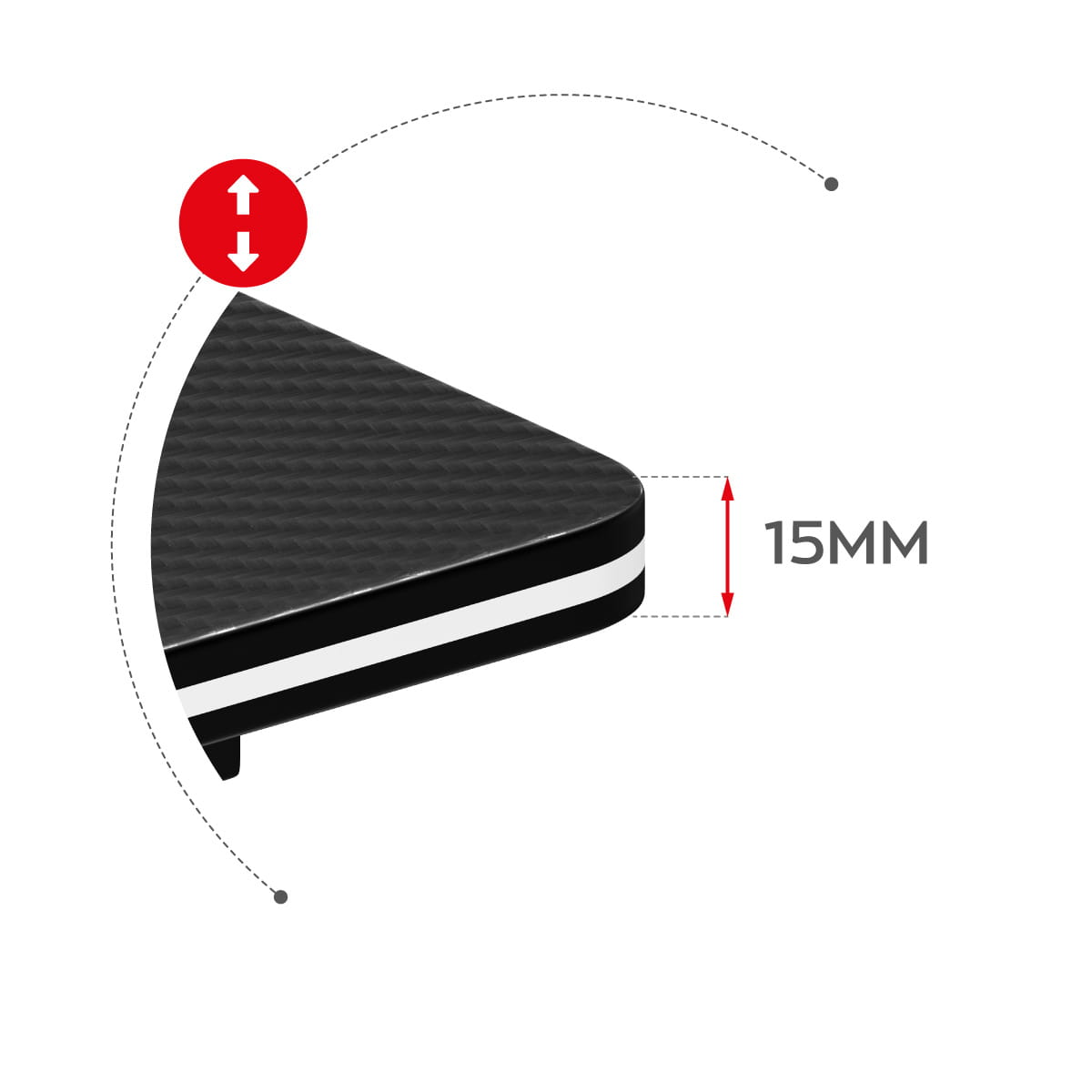 Tavolinë gaming Huzaro HZ-HERO 1.4, e zezë