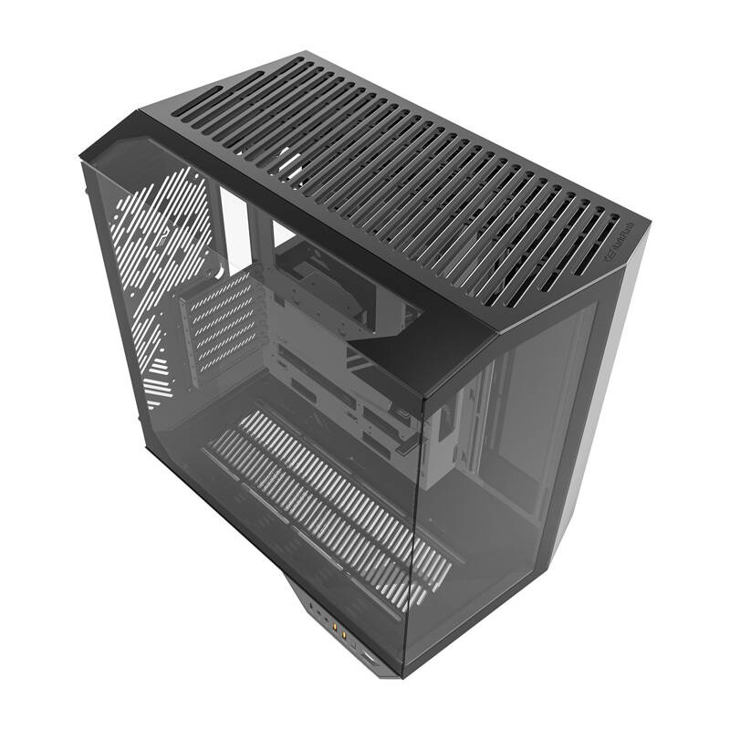 Kuti kompjuteri DarkFlash DY470, Big Tower gaming, ATX, xham i temperuar, e zezë