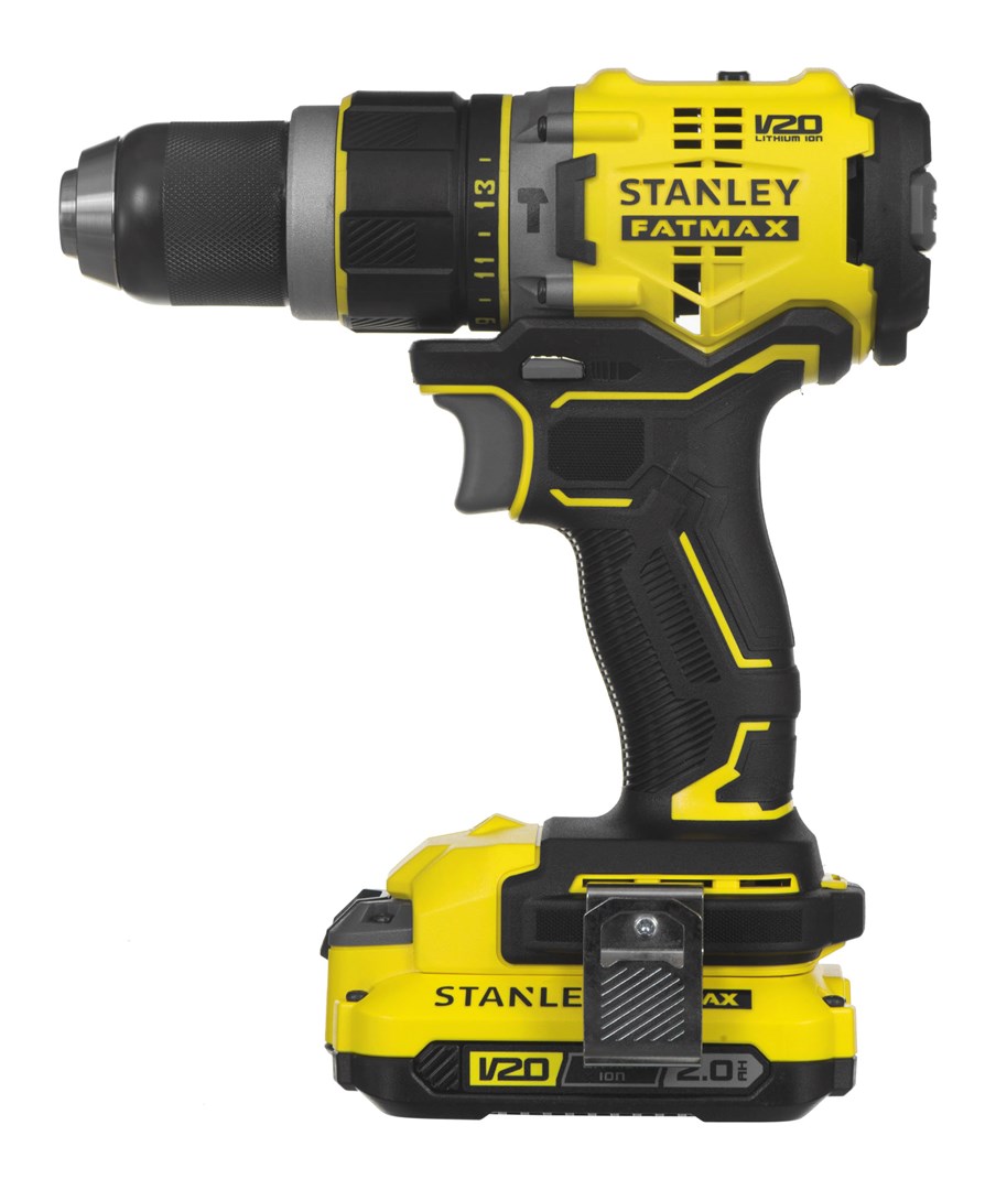Trapano vidhosës Stanley Fatmax FMCD721D2K, 18V, 2x2Ah, pa furça