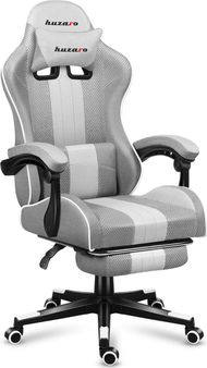 Karrige gaming Huzaro Force 4.7, deri 140 kg, mesh, e bardhë