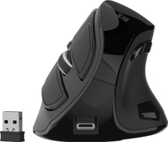 Mouse vertikal Natec Euphonie Pro, pa kabllo, 4000 DPI, i zi