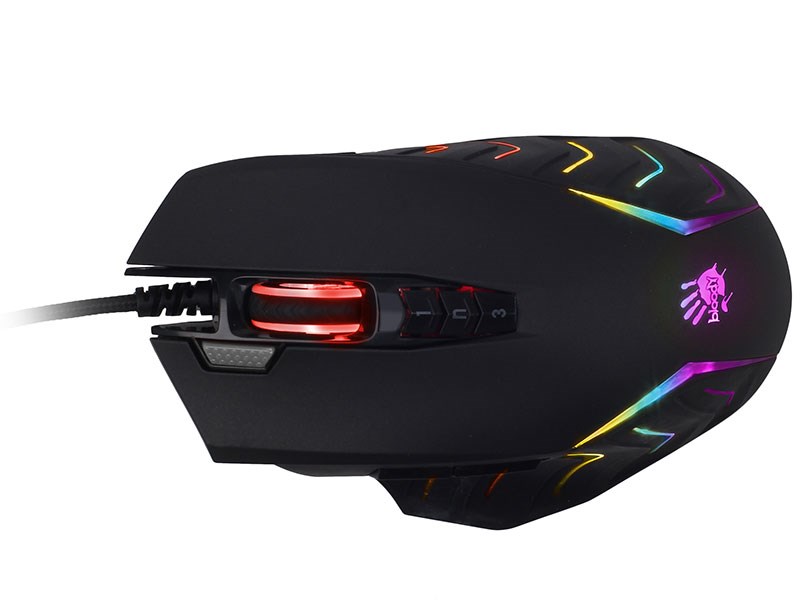 Maus gaming A4TECH Bloody J95S Stone, 8.000 DPI, USB, i zi