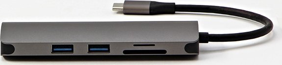 Докинг станица USB-C All New QZDH001XS0AW, HDMI, RJ45, сива