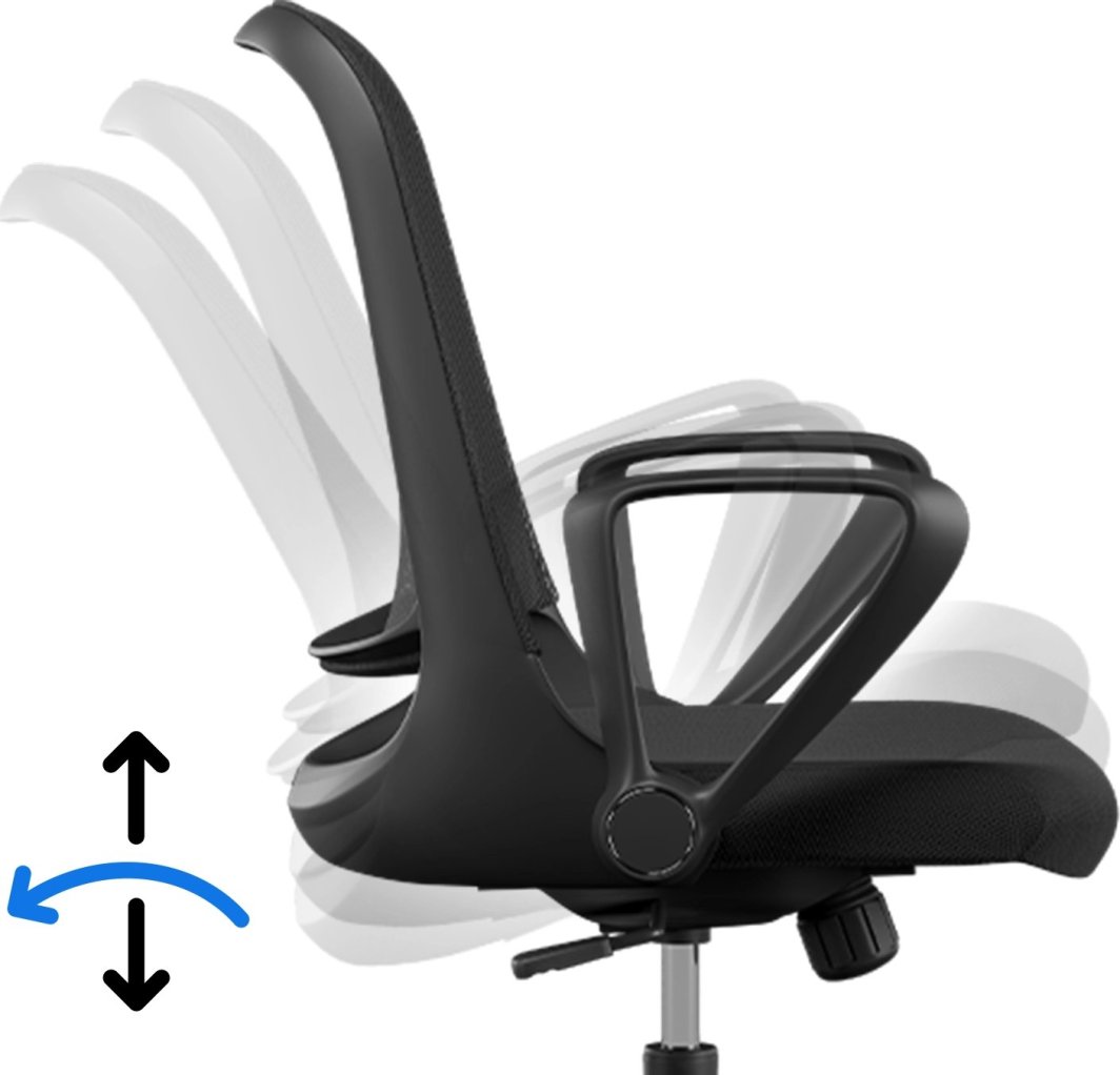 Karrige zyre SENSE7 Sopty, e zezë