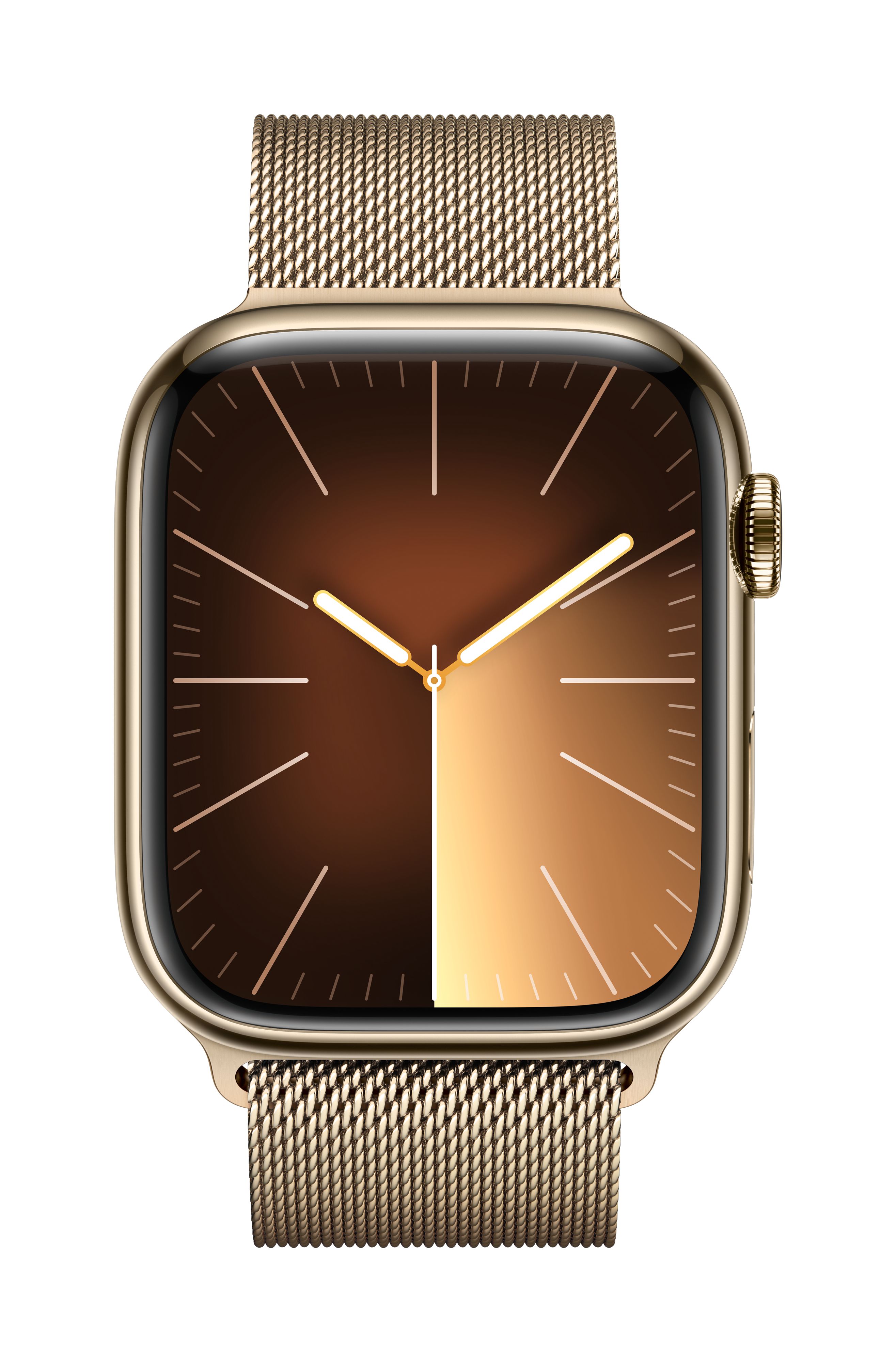 Apple Watch 45mm Band, Gold Milanese Loop