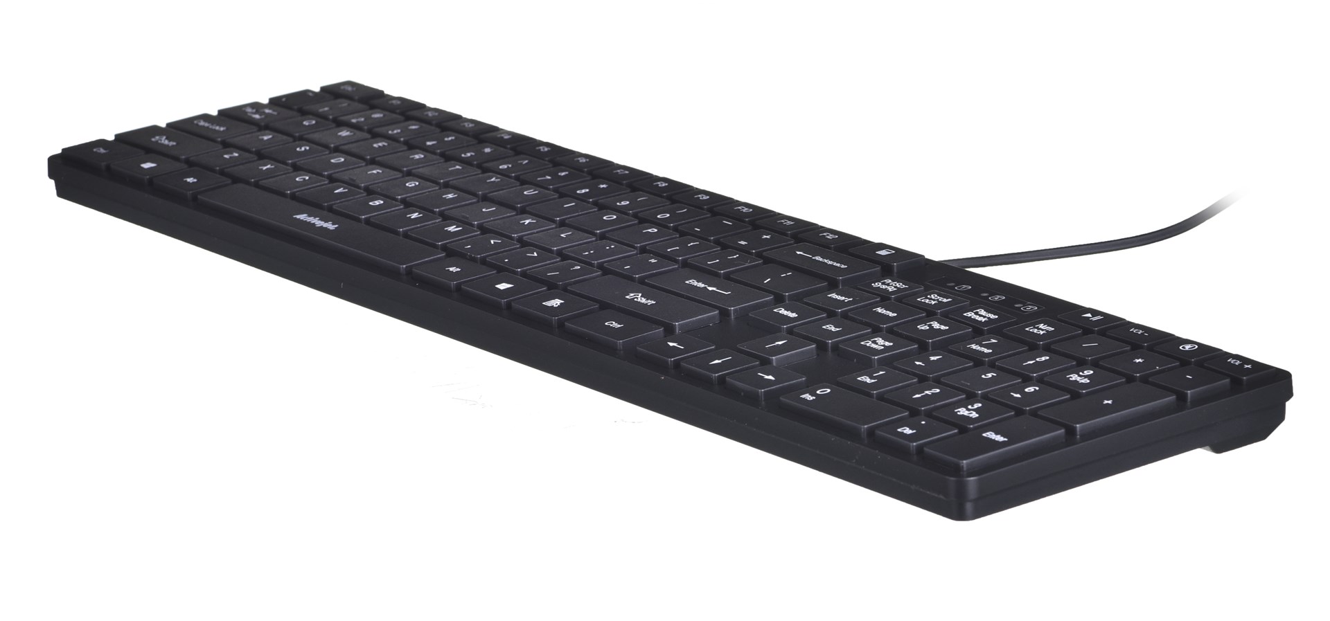 USB тастатура Activejet K-3066SB, 109 копчиња, црна