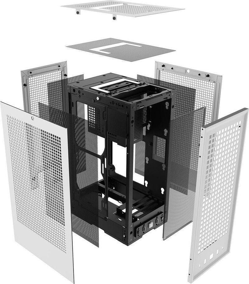 Kasë Hyte Revolt 3, e bardhë, Small Form Factor
